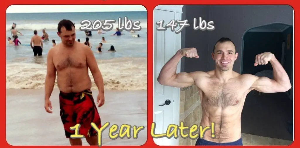 3 Month Weight Loss Transformation Male - WeightLossLook