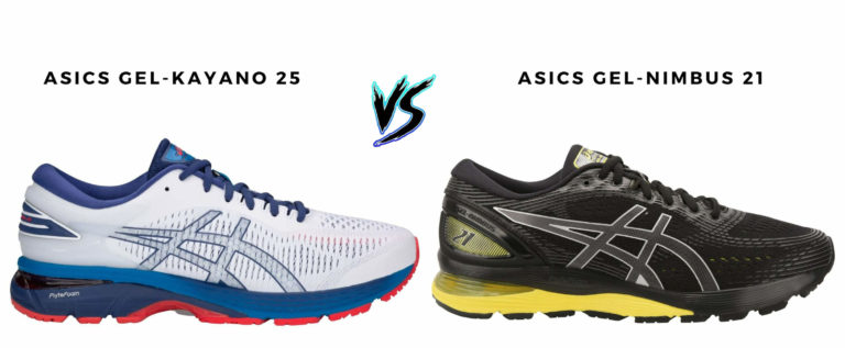 Asics Kayano 25 vs Nimbus 21 - 2019 Edition - 5KRunning.com