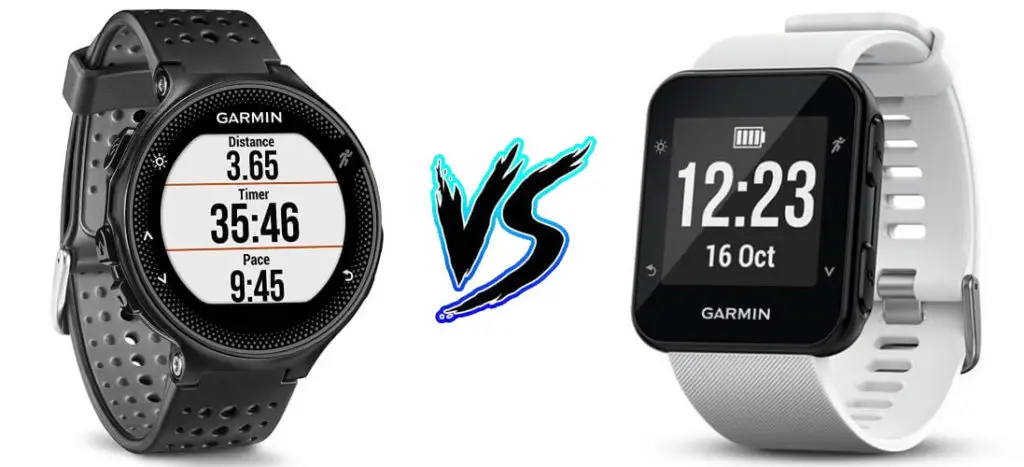 garmin forerunner 35 vs samsung galaxy watch active