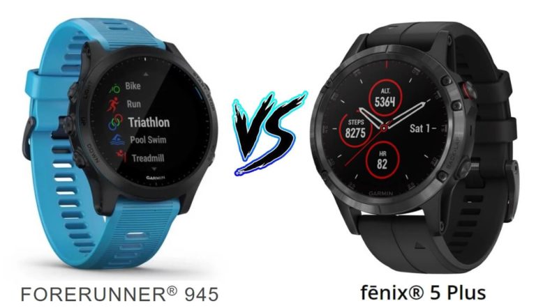 difference between garmin fenix 6 and forerunner 945