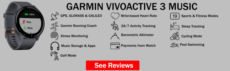 forerunner 245 music vs vivoactive 3