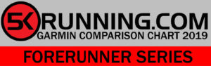 garmin watch feature comparison chart