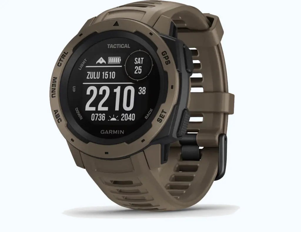 difference between garmin instinct and tactical