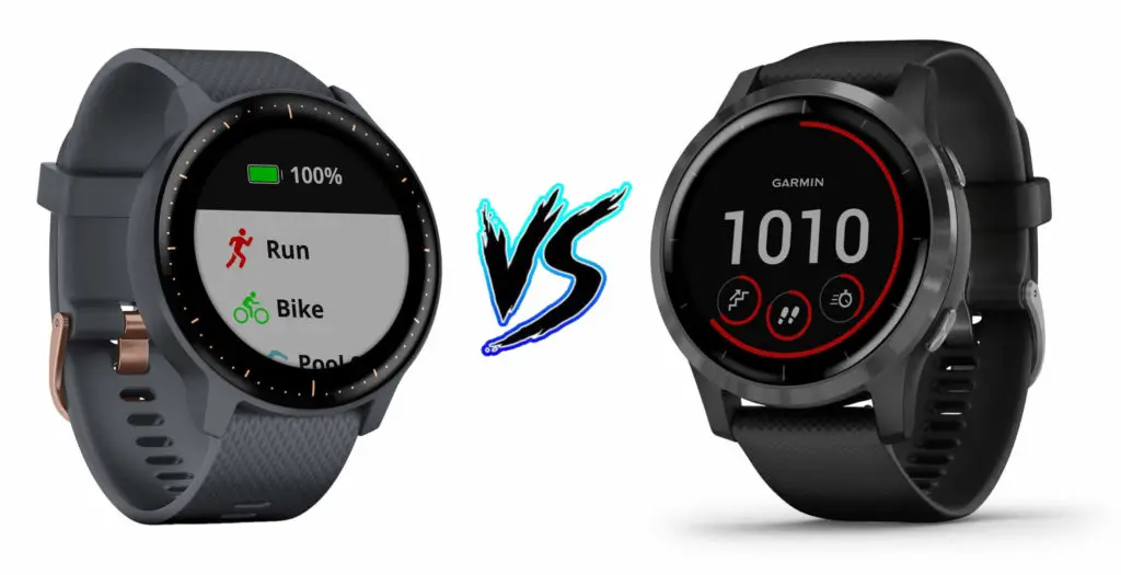 What is the difference between the garmin vivoactive 3 and vivoactive 4 sale