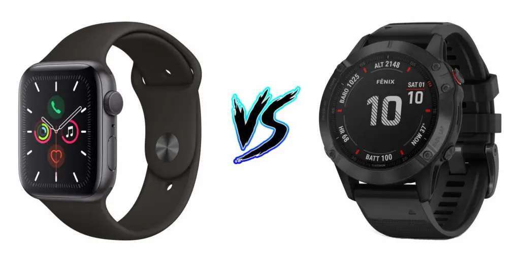 apple watch 5 vs garmin fenix 6