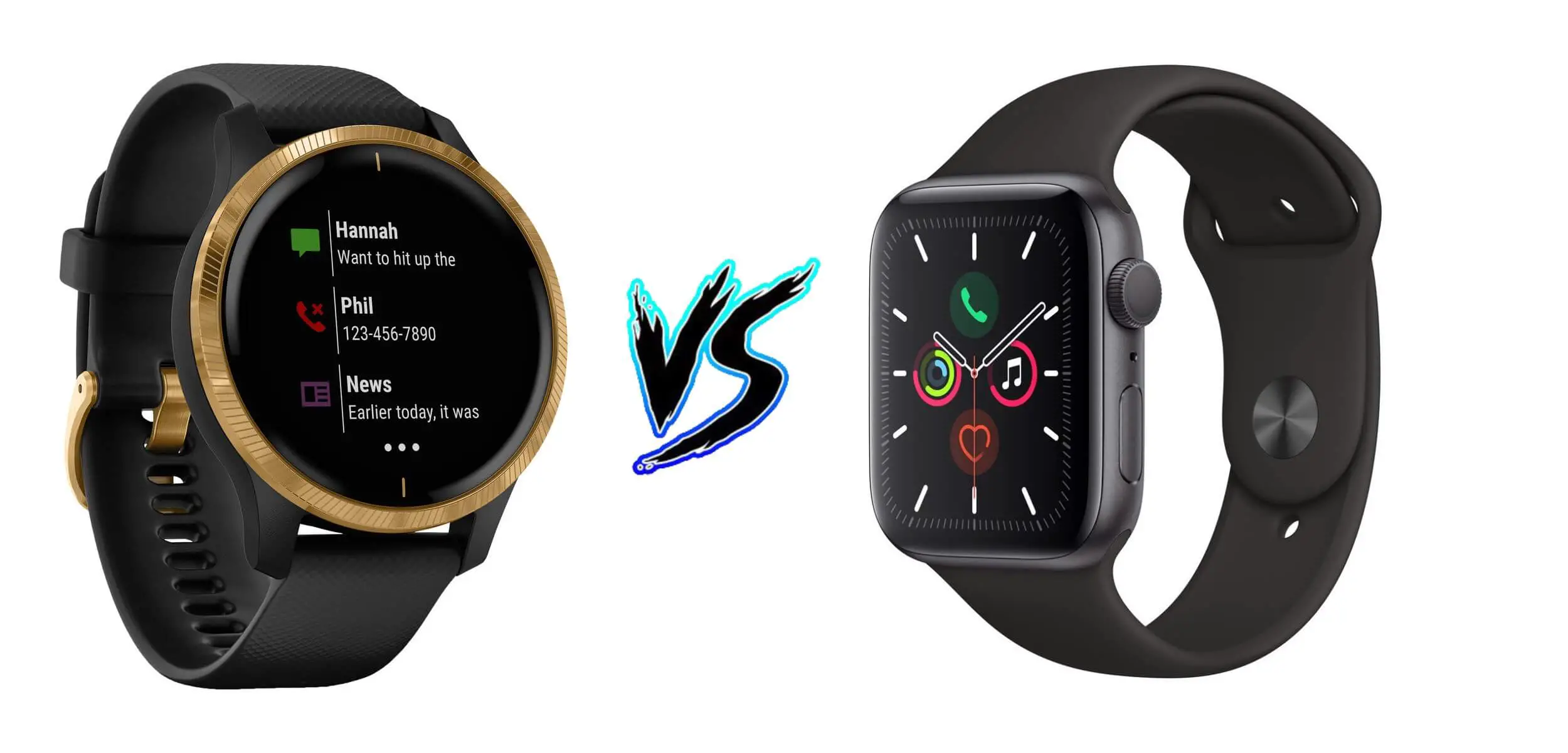 Garmin Venu vs Apple Watch Series 5 – Comparison