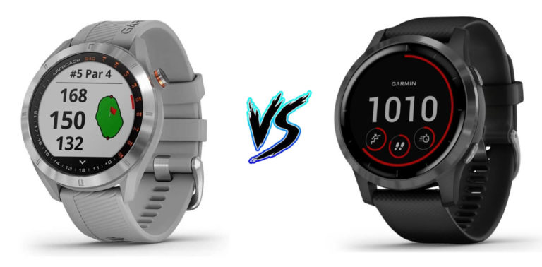 Garmin Approach S40 vs Garmin Vivoactive 4