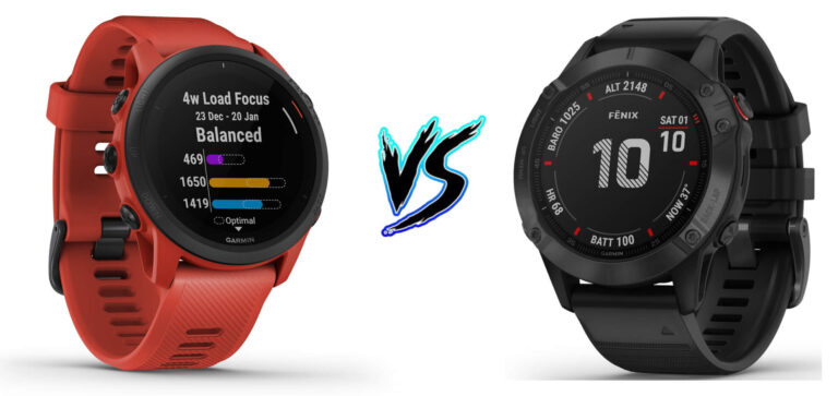 garmin fenix 6 vs forerunner 645
